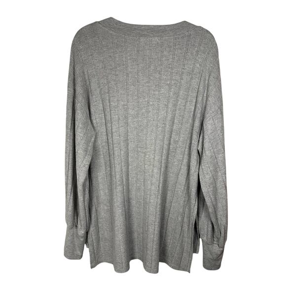 Project Social T Gray Long Sleeve Top Women's Medium - Picture 11 of 11